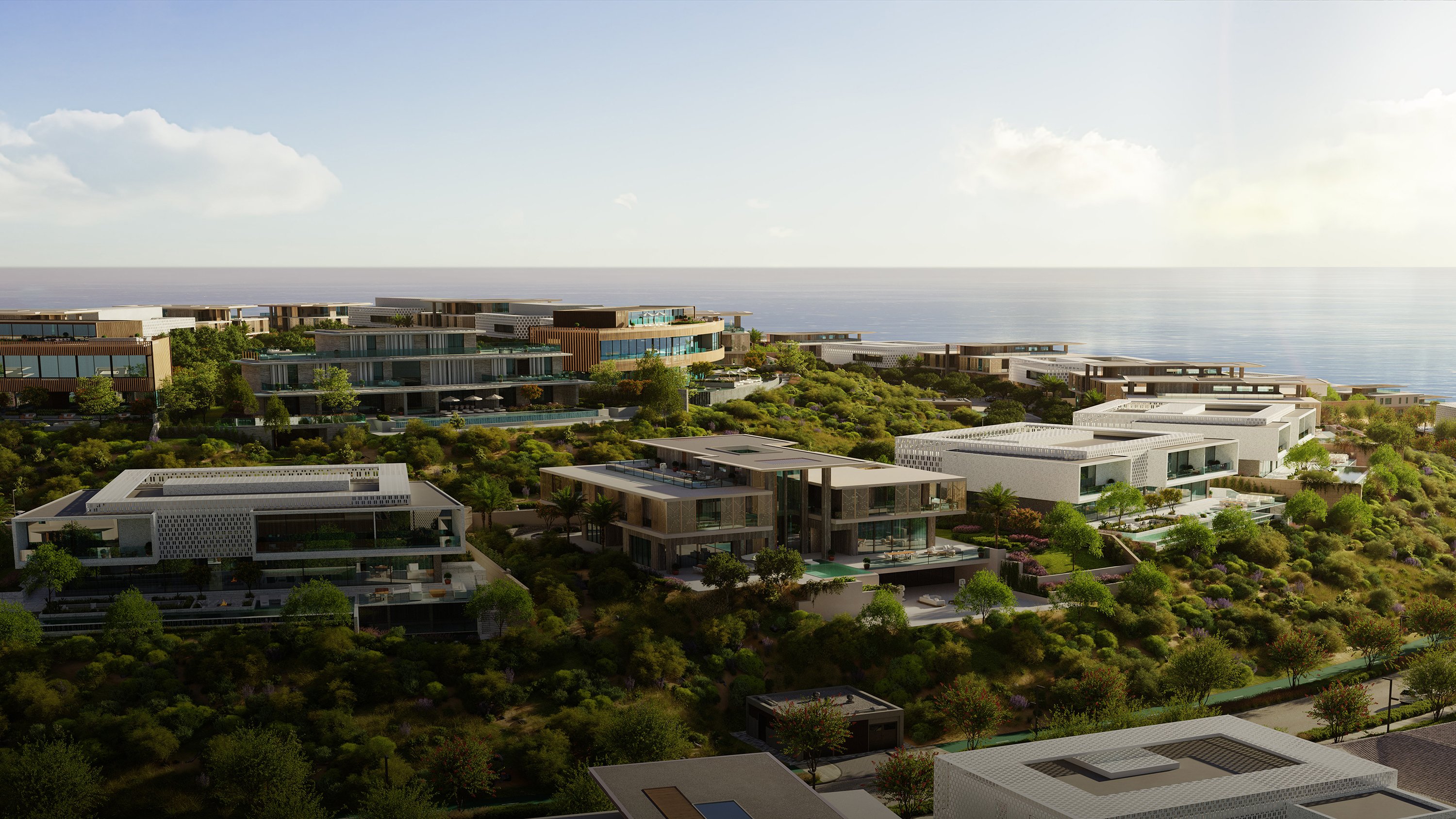 Nawayef Village Aerial View